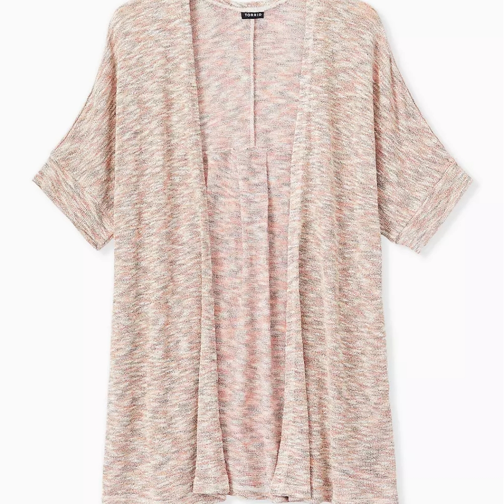 Torrid Size 2 Space Dye Dolman Cardigan